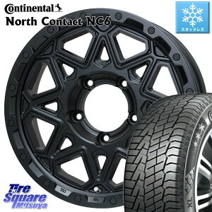 コンチネンタル NorthContact NC6 ノースコンタクト スタッドレス 215/65R16 LEHRMEISTER レアマイスター LMG MONTAGNA モンタグナ ホイール 16インチ 16 X 5.5J +20 5穴 139.7 ジムニー