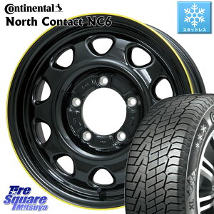 コンチネンタル NorthContact NC6 ノースコンタクト スタッドレス 215/65R16 LEHRMEISTER レアマイスター LMG OFF STYLE ホイール 16インチ 16 X 5.5J +20 5穴 139.7 ジムニー