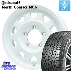 コンチネンタル NorthContact NC6 ノースコンタクト スタッドレス 215/65R16 LEHRMEISTER レアマイスター LMG OFF STYLE ホイール 16インチ 16 X 5.5J +20 5穴 139.7 ジムニー