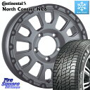 コンチネンタル NorthContact NC6 ノースコンタクト スタッドレス 215/65R16 阿部商会 LA STRADA AVENTURA アヴェンチュラ 16インチ 16 X 5.5J +22 5穴 139.7 ジムニー