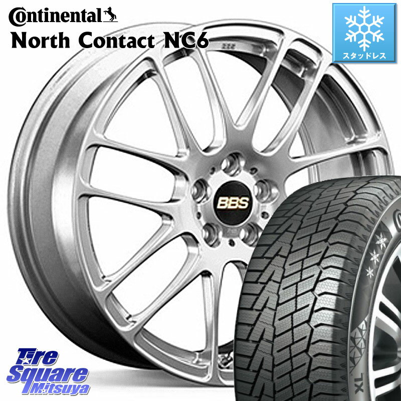 コンチネンタル NorthContact NC6 ノースコンタクト スタッドレス 165/55R15 BBS RE-L2 鍛造1ピース ホイール 15インチ 15 X 4.5J +45 4穴 100