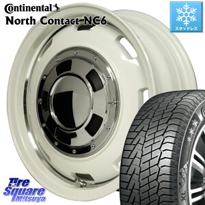 コンチネンタル NorthContact NC6 ノースコンタクト スタッドレス 215/65R16 MANARAY 【欠品次回5月下-6月上旬予定】MID Garcia CISCO ガルシア シスコ 16インチ 16 X 5.5J +20 5穴 139.7 ジムニー