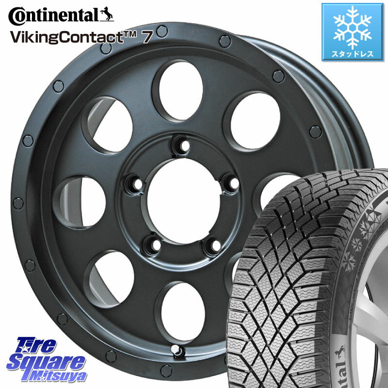 コンチネンタル VikingContact 7 バイキング スタッドレス 215/70R16 LEHRMEISTER レアマイスター LMG CS-8 CS8 ※インセットは-5となります 15インチ 16 X 6.0J +0 5穴 139.7 ジムニー シエラ