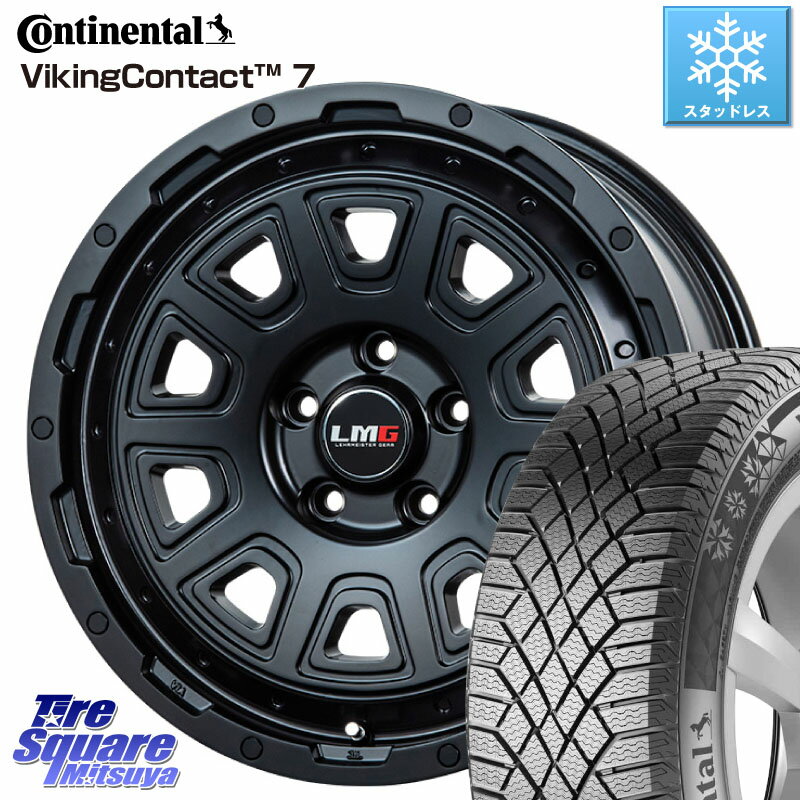 コンチネンタル VikingContact 7 バイキング スタッドレス 215/70R16 LEHRMEISTER レアマイスター LMG DS-10 DS10 16インチ 16 X 7.0J +45 5穴 114.3