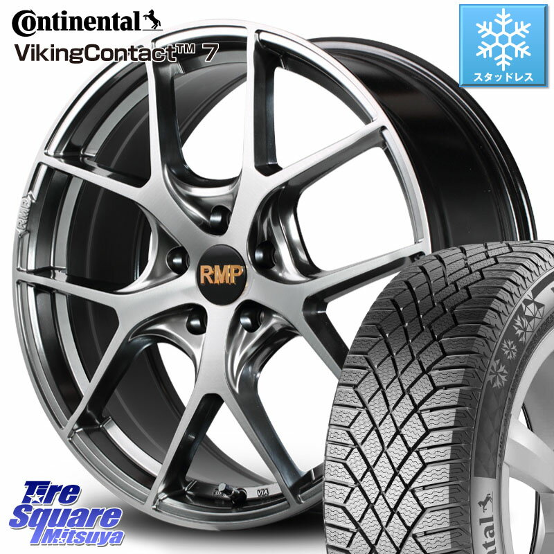 コンチネンタル VikingContact 7 バイキング スタッドレス 235/40R19 MANARAY MID RMP - 025F ホイール 19インチ 19 X 8.0J +38 5穴 114.3