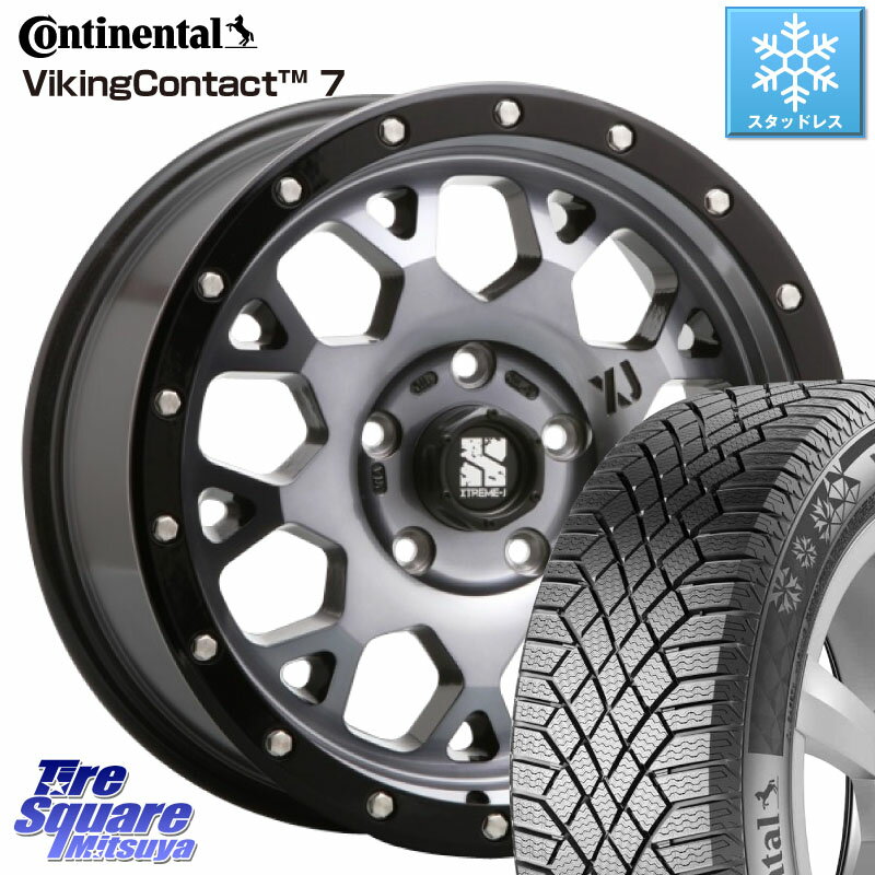 コンチネンタル VikingContact 7 バイキング スタッドレス 255/50R20 MLJ XJ04 XTREME-J エクストリームJ ホイール 20インチ 20 X 8.5J +35 5穴 127