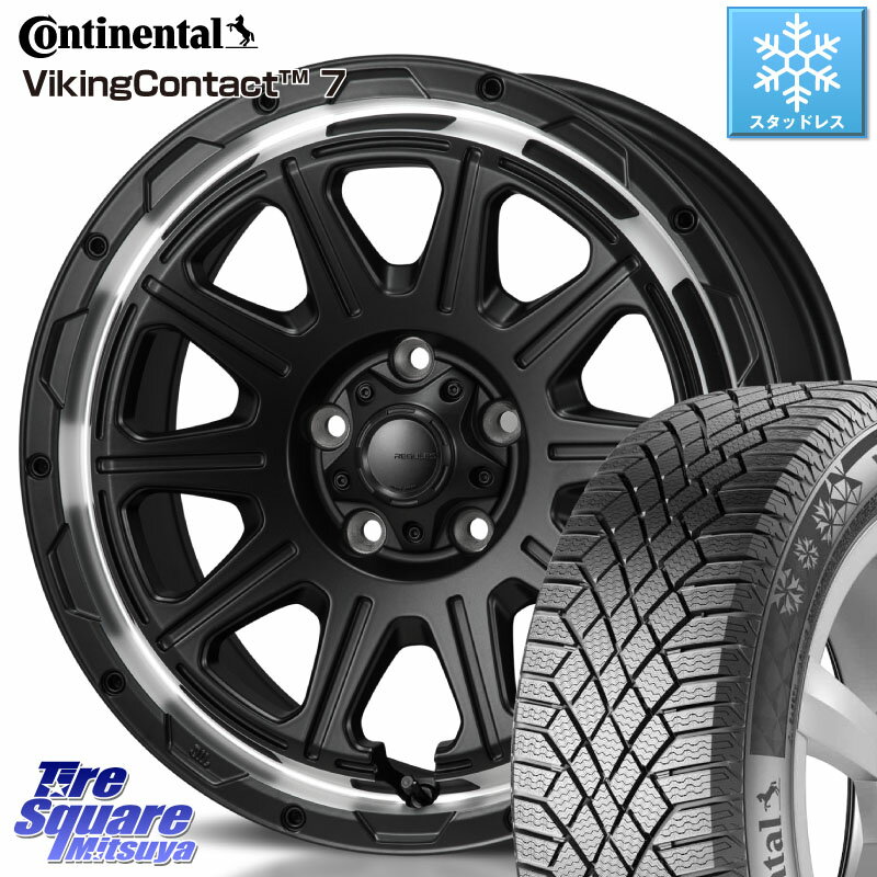 コンチネンタル VikingContact 7 バイキング スタッドレス 215/55R16 MONZA HI-BLOCK REGULES 16インチ 16 X 7.0J +41 5穴 114.3 リーフ