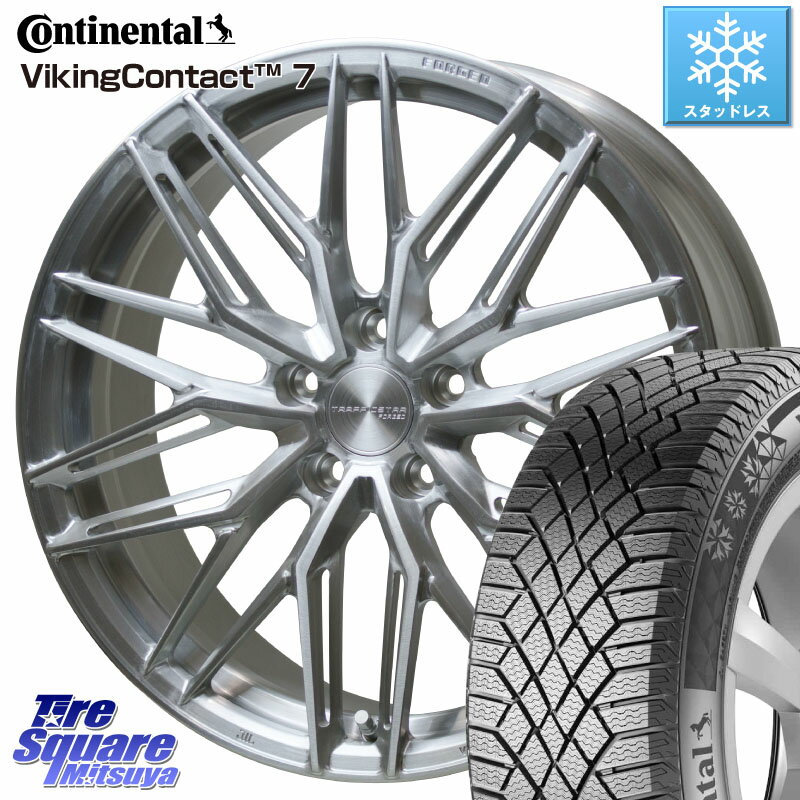 コンチネンタル VikingContact 7 バイキング スタッドレス 245/40R19 HotStuff TSF-03 BRS トラフィックスターフォージド 19インチ 19 X 8.0J +42 5穴 114.3