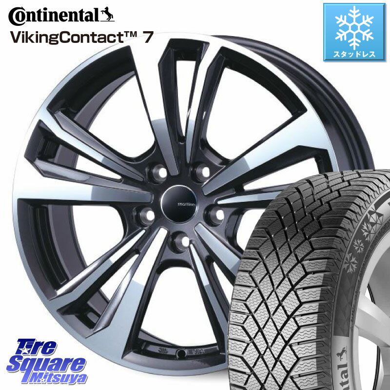 コンチネンタル VikingContact 7 バイキング スタッドレス 215/60R16 TARGA smartline365 16 X 6.5J(VW TROC A1D) +46 5穴 112 フォルクスワーゲン T-ROC