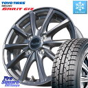 TOYO ガリットギズ GARIT GIZ ●● 2023年製 スタッドレス 195/65R15 コスミック DILETTO M10 ディレット ホイール 15インチ 15 X 5.5J +43 4穴 100