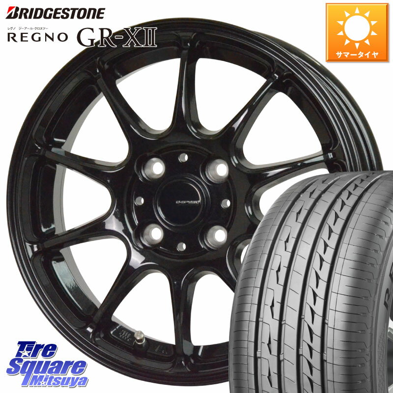 HotStuff G.SPEED G-07 ホイール 15インチ 15 X 5.5J +43 4穴 100 ブリヂストン REGNO レグノ GR-X2 GRX2 サマータイヤ 175/65R15 アクア クロスビー