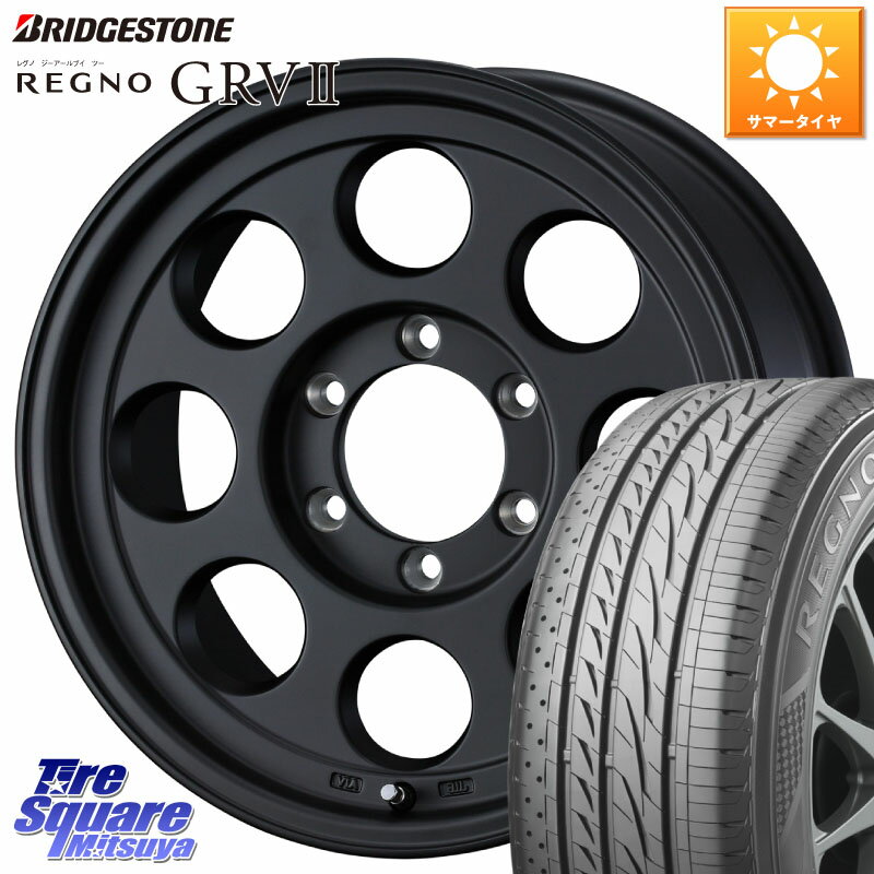 WEDS JIMLINE TYPE2 16インチ 16 X 6.5J +25 6穴 139.7 ブリヂストン REGNO レグノ GRV2 GRV-2 サマータイヤ 215/65R16