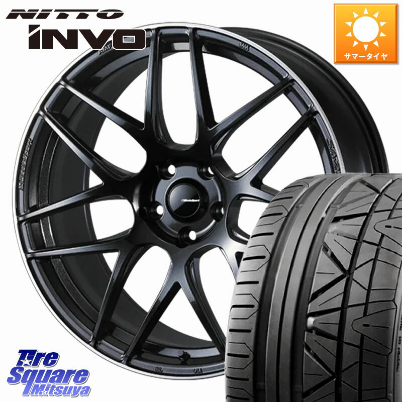 WEDS SA-27R ウェッズ スポーツ ホイール 20インチ 20 X 8.5J +38 5穴 114.3 NITTO INVO インボ ニットー サマータイヤ 245/45R20