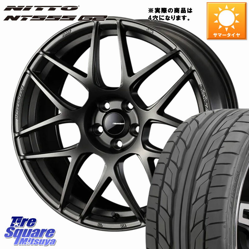 WEDS 74183 SA-27R ウェッズ スポーツ ホイール 17インチ ◇参考画像 17 X 6.5J +50 4穴 100 NITTO ニットー NT555 G2 サマータイヤ 205/45R17