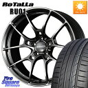 RAYS 【欠品次回10~11月】 G025 VOLK RACING 鍛造 ホイール 18インチ 18 X 8.5J(86 Brembo) +44 5穴 100 Rotalla RU01 【欠品時は同等商品のご提案します】サマータイヤ 225/40R18(2)