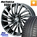 WEDS ウェッズ weds レオニス LEONIS FS 17インチ 17 X 7.0J +47 5穴 114.3 Rotalla RU01 【欠品時は同等商品のご提案します】サマータイヤ 215/40R17