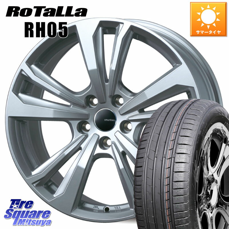 TARGA smartline365 16 X 6.5J(VW GOLF7 AU) +46 5穴 112 Rotalla RH05 【欠品時は同等商品のご提案します】サマータイヤ 205/55R16 フォルクスワーゲン ゴルフ7 フォルクスワーゲン ゴルフ8