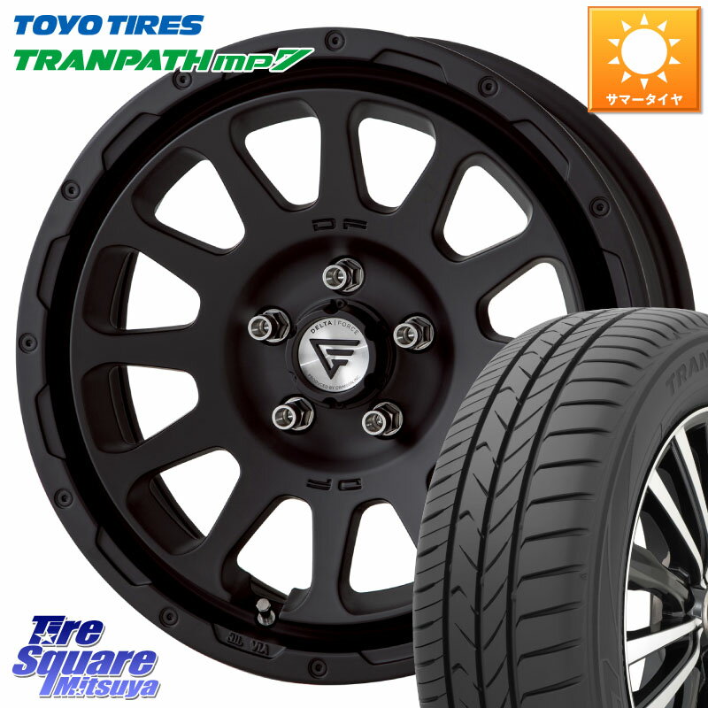 䥹ߥĥ㤨DELTA FORCE ǥ륿ե Х BK 17 8J ۥ 17 X 8.0J +35 5 114.3 TOYOTIRES ȥѥ MP7 ߸ˡ 2025ǯ ȡ衼 TRANPATH ߥ˥Х ޡ 225/60R17 30ϥե 30ϥեפβǤʤ215,270ߤˤʤޤ
