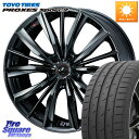WEDS レオニス VX BMC1 ウェッズ Leonis ホイール 18インチ 18 X 8.0J +42 5穴 114.3 TOYOTIRES トーヨー PROXES Sport2 プロクセススポーツ2 サマータイヤ 215/40R18