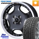 WEDS NOVARIS ASSETE D1 ホイール 15インチ 15 X 4.5J +45 4穴 100 TOYOTIRES トーヨー プロクセス TR1 ...