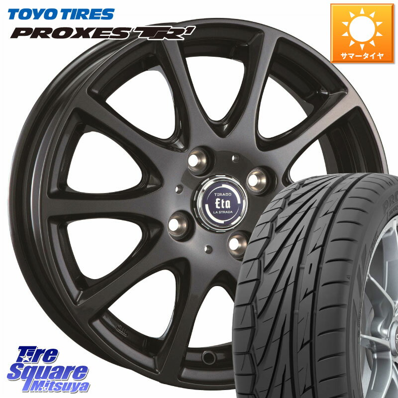 阿部商会 ティラード イータ 16 X 6.0J +42 4穴 100 TOYOTIRES トーヨー プロクセス TR1 PROXES サマータイヤ 205/45R16
