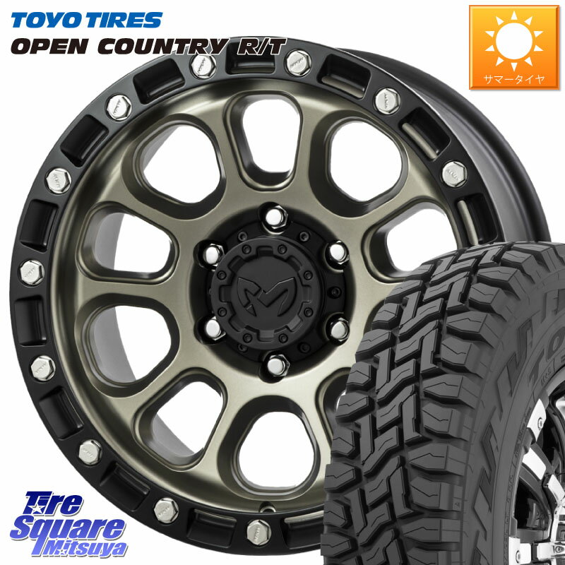 MKW M204 コヨーテブロンズ ホイール 17インチ 17 X 8.0J +38 5穴 114.3 TOYOTIRES オープンカントリー RT トーヨー OPENCOUNTRY R/T サマータイヤ 225/60R17 30系アルファード 30系ヴェルファイア