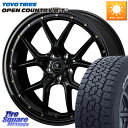 WEDS 41324 NOVARIS ASSETE S1 ホイール 18インチ 18 X 8.0J +42 5穴 114.3 TOYOTIRES オープンカントリー AT3 A/T3 ホワイトレター OPEN COUNTRY 235/60R18 50系RAV4 FE0系アリアARIYA T33エクストレイル アウトランダー PHEV