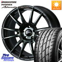 WEDS WedsSport SA-62R ホイール 17インチ 17 X 7.0J +48 5穴 114.3 ブリヂストン ポテンザ アドレナリン RE004 【国内正規品】サマータイヤ 215/45R17