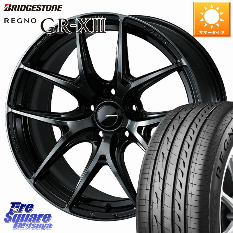 WEDS WedsSport SA-01R ホイール 18インチ 18 X 8.0J +42 5穴 114.3 ブリヂストン REGNO GR-X3 GRX3 GR-XIII レグノ サマータイヤ 245/50R18