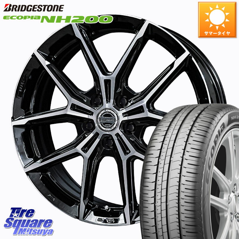 KYOHO SMACK +EK M1 平座仕様(レクサス・トヨタ専用) ホイール 17インチ 17 X 6.5J +40 5穴 114.3 ブリヂストン ECOPIA NH200 エコピア サマータイヤ 215/50R17 プリウスアルファ