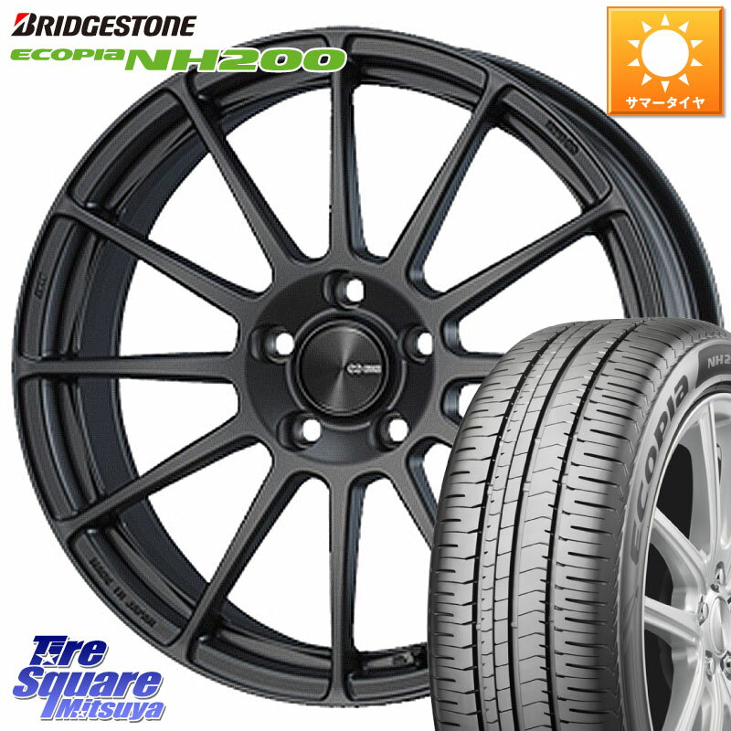 ENKEI エンケイ PerformanceLine PF03 (MD) ホイール 18 X 7.5J(BMW F45 F46) +48 5穴 112 ブリヂストン ECOPIA NH200 エコピア サマータイヤ 225/45R18 BMW 2シリーズ F45 F46