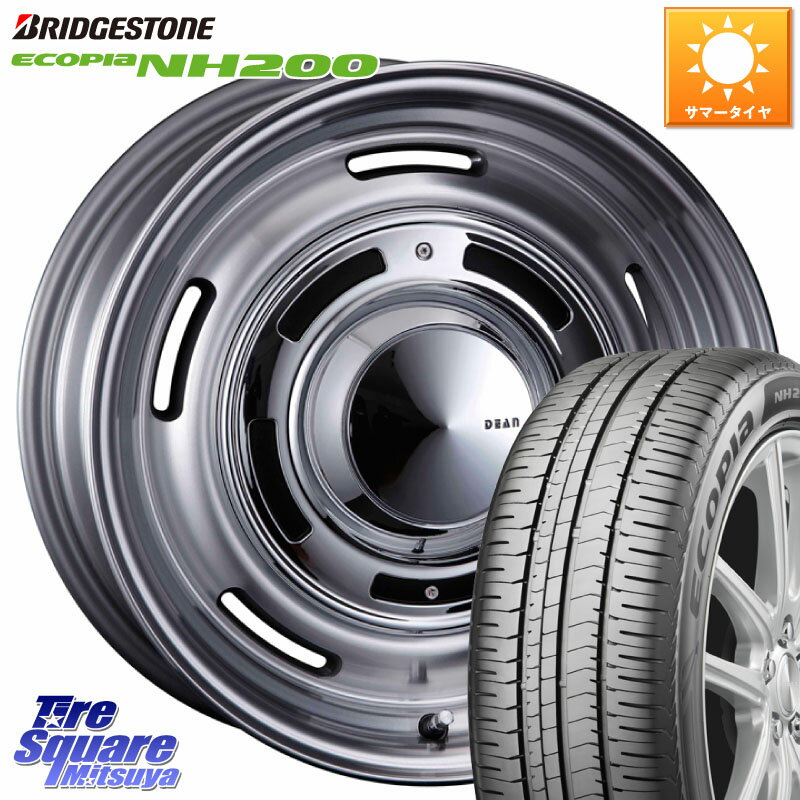 CRIMSON ディーン クロスカントリー グレー 17インチ 17 X 7.0J(VW GOLF7 AU) +47 5穴 112 ブリヂストン ECOPIA NH200 エコピア サマータイヤ 225/45R17 フォルクスワーゲン ゴルフ7 フォルクスワーゲン ゴルフ7 GTI・R フォルクスワーゲン ゴルフ8 フォルクスワーゲン