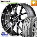 MANARAY MID Lefinada MOTION3 平座仕様 トヨタ・レクサス専用 ホイール 17インチ 17 X 7.0J +40 5穴 114.3 ブリヂストン ECOPIA NH200C エコピア サマータイヤ 195/60R17 60系プリウス