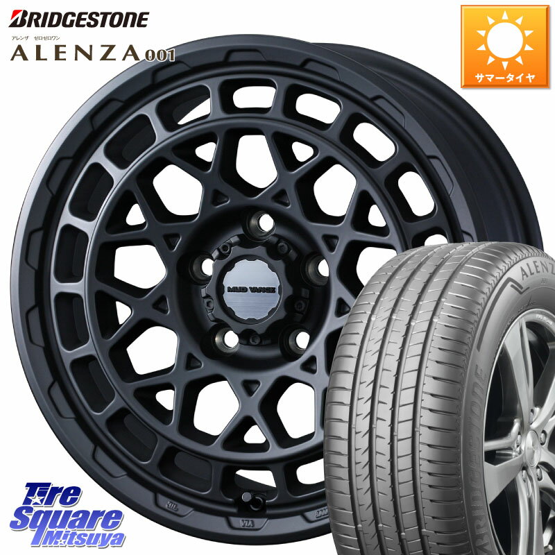 WEDS MUDVANCE X TYPE M ホイール 17インチ 17 X 7.0J +38 5穴 114.3 ブリヂストン アレンザ 001 ALENZA 001 サマータイヤ 225/60R17 30系アルファード 30系ヴェルファイア デリカD:5 SL系フォレスター