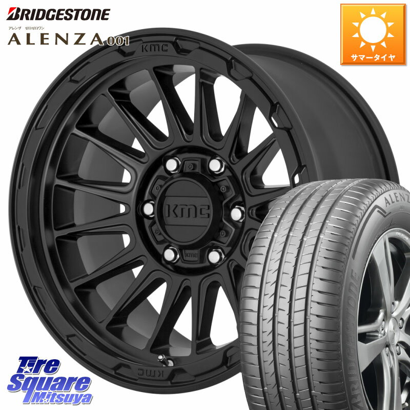 KMC KM542 Impact ホイール 17インチ 17 X 9.0J +18 6穴 139.7 ブリヂストン アレンザ 001 ALENZA 001 サマータイヤ 265/70R17