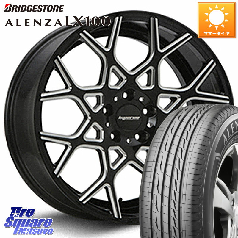 MLJ huperion ハイペリオン CVZ ホイール 20インチ 20 X 8.5J +35 5穴 114.3 ブリヂストン ALENZA アレンザ LX100 サマータイヤ 245/45R20