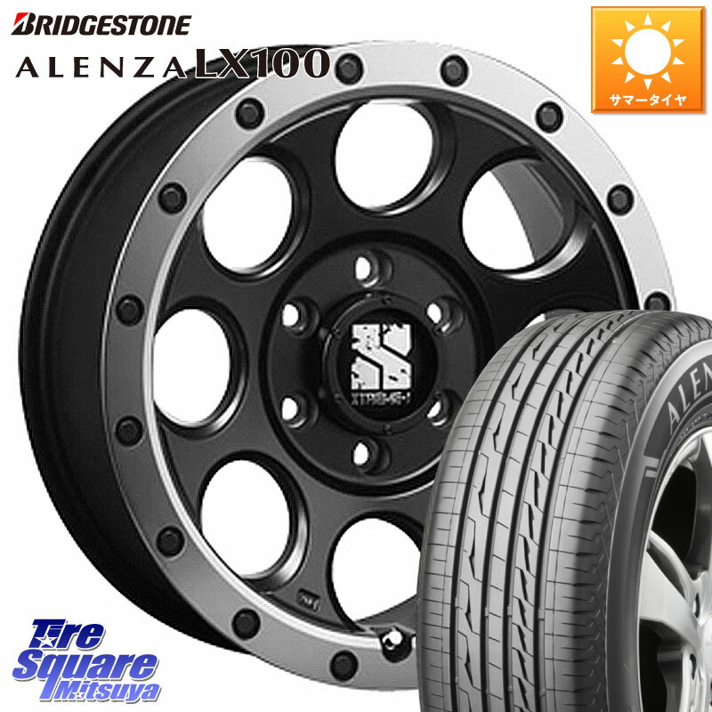 MLJ XJ03 エクストリームJ XTREME-J ホイール 18インチ 18 X 8.0J(US) +20 6穴 139.7 ブリヂストン ALENZA アレンザ LX100 サマータイヤ 285/60R18