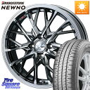 WEDS LEONIS MV レオニス MV BMCMC ホイール 15インチ 15 X 5.5J +43 4穴 100 ブリヂストン NEWNO ニューノ サ...