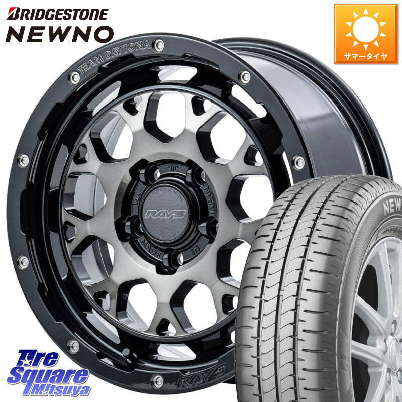 RAYS 【欠品次回2~3月】 TEAM DAYTONA M9+ ホイール 17インチ 17 X 7.0J +40 5穴 114.3 ブリヂストン NEWNO ニューノ サマータイヤ 225/60R17 30系アルファード 30系ヴェルファイア デリカD:5 SL系フォレスター