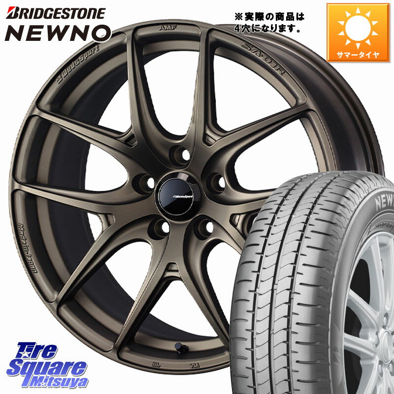 WEDS WedsSport SA-01R ホイール 15インチ◇参考画像 15 X 6.0J +48 4穴 100 ブリヂストン NEWNO ニューノ サマータイヤ 175/65R15 GR・GS系フィット クロスビー