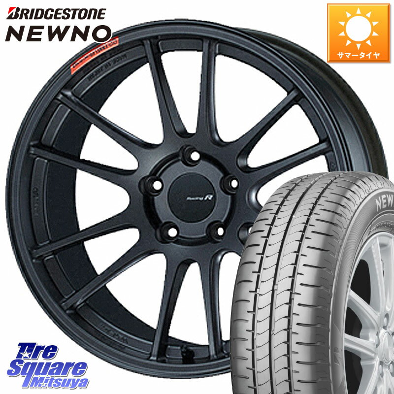 ENKEI エンケイ Racing Revolution GTC01RR ホイール 18 X 8.5J(BMW F30 F31) +35 5穴 120 ブリヂストン NEWNO ニューノ サマータイヤ 225/45R18 BMW 3シリーズ F30 F31