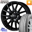 MANARAY MID SCHNEIDER SQ27 ブラック ホイール 14インチ 14 X 4.5J +45 4穴 100 ブリヂストン ●サマーセール● ...