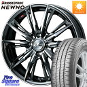 WEDS LEONIS レオニス GX ウェッズ ホイール 16インチ 16 X 6.0J +42 4穴 100 ブリヂストン NEWNO ニューノ サマータイ...