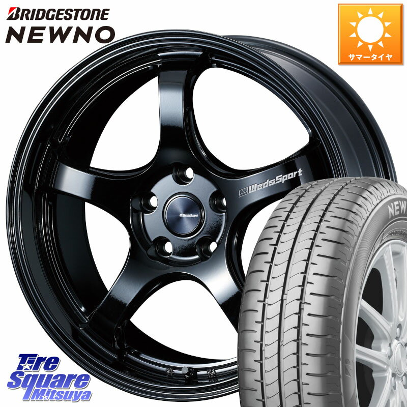 WEDS 72769 RN-05M ウェッズ スポーツ ホイール 18インチ 18 X 8.5J(BMW F30 F31) +36 5穴 120 ブリヂストン NEWNO ニューノ サマータイヤ 225/45R18 BMW 3シリーズ F30 F31