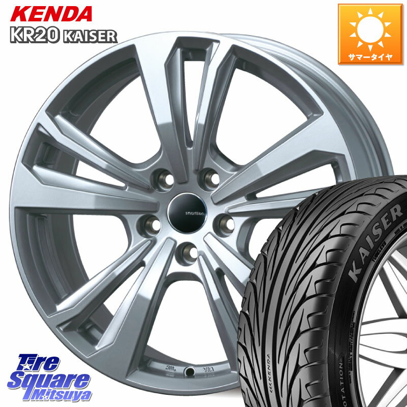 TARGA smartline365 17 X 7.0J(VW GOLF7 AU) +49 5穴 112 KENDA ケンダ カイザー KR20 サマータイヤ 205/50R17 フォルクスワーゲン ゴルフ7 GTI・R