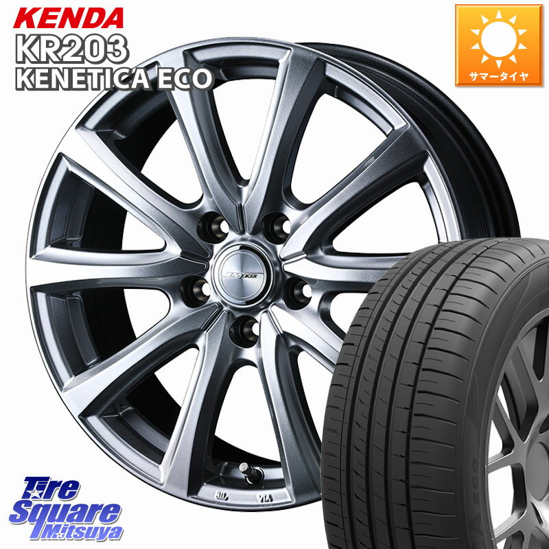 WEDS JOKER SMASH ホイール 18インチ 18 X 8.0J +45 5穴 114.3 KENDA ケンダ KENETICA ECO KR203 サマータイヤ 245/45R18