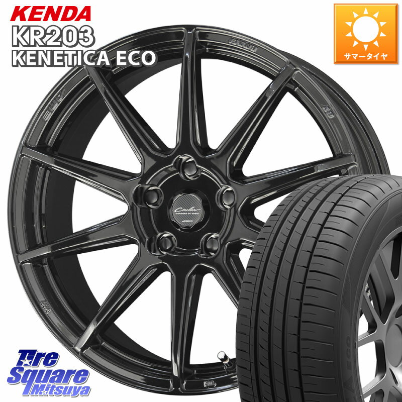KYOHO キョウホウ CIRCLAR サーキュラー C10R 18インチ 18 X 8.0J +45 5穴 114.3 KENDA ケンダ KENETICA ECO KR203 サマータイヤ 245/45R18