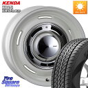 CRIMSON ディーン クロスカントリー ホワイト 17インチ 17 X 8.0J +20 6穴 139.7 KENDA ケンダ KLEVER KR15 HP...