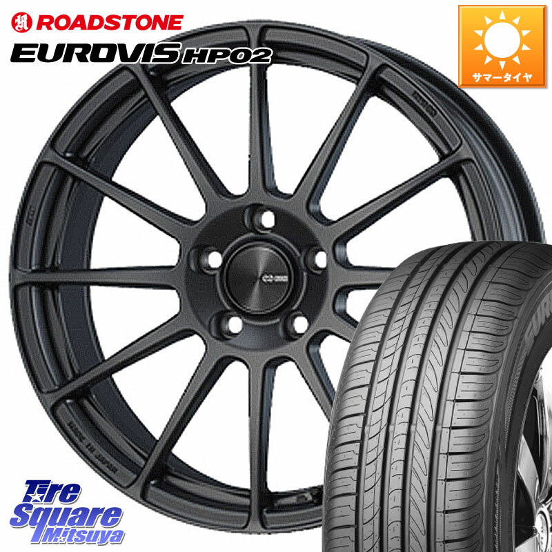ENKEI エンケイ PerformanceLine PF03 (MD) ホイール 15 X 6.0J +45 4穴 100 ROADSTONE ロードストーン EUROVIS HP02 サマータイヤ 175/65R15 160系カローラフィールダー GR・GS系フィット スイフト4穴 130系ヴィッツ スペイド