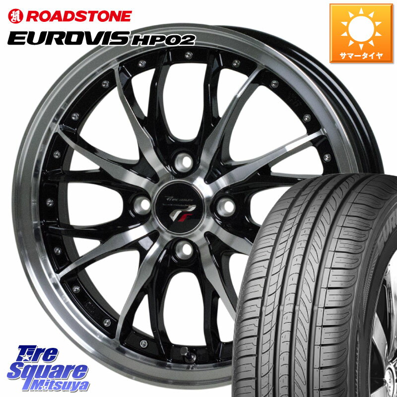 HotStuff Precious プレシャス HM3 HM-3 4H BKP 15インチ 15 X 4.5J +45 4穴 100 ROADSTONE ロードスト..